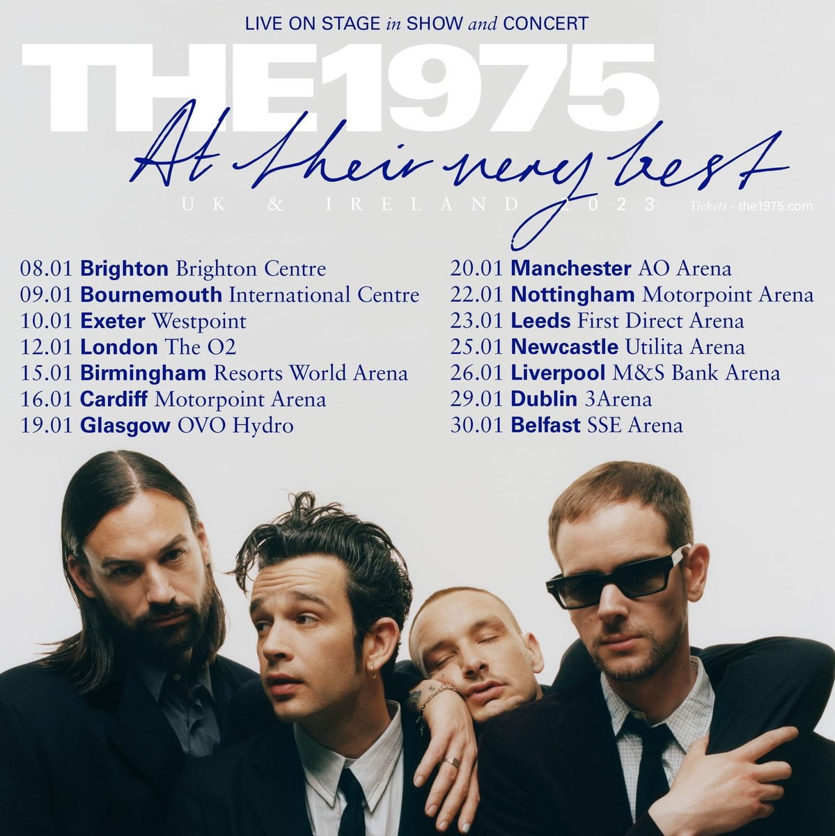 Concert History of First Direct Arena Leeds Leeds, England (Updated for