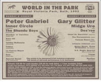 World in the Park on Aug 8, 1993 [249-small]