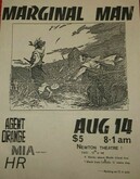 tags: Agent Orange, Washington, D.C., United States, Gig Poster, Wilson Center - Agent Orange / M.I.A. / Marginal Man on Aug 14, 1984 [268-small]