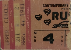 Rush / Max Webster on Mar 4, 1981 [396-small]