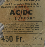 AC/DC / Y & T on Dec 6, 1982 [408-small]