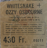 Whitesnake / Ozzy Osbourne on Jan 28, 1983 [410-small]