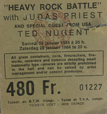 Judas Priest / Ted Nugent on Jan 28, 1984 [416-small]