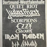 Iron Maiden / Judas Priest / Scorpions / Ozzy Osbourne / Quiet Riot / Def Leppard on Dec 18, 1983 [417-small]