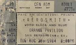 Aerosmith / Black and Blue on Aug 28, 1984 [421-small]
