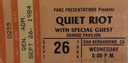 Quiet Riot / Whitesnake / Kick Axe on Sep 26, 1984 [424-small]