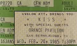 KISS / QUEENSRYCHE  on Feb 20, 1985 [451-small]