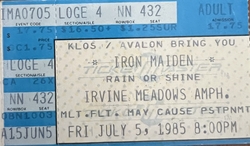 Iron Maiden / wasp on Jul 5, 1985 [479-small]