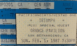 Triumph / Keel / Stryper on Feb 1, 1987 [501-small]