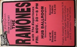 The Ramones / The Eagertones on Nov 30, 1984 [545-small]