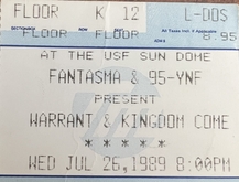 Warrant / Kingdom Come / Kingdom Come on Jul 26, 1989 [554-small]