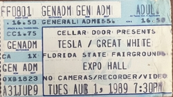 Tesla / Great White / Badlands on Aug 1, 1989 [573-small]