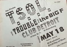 T.S.O.L. / Trouble / The Big F on May 18, 1990 [589-small]