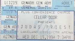 Judas Priest / Megadeth / Testament on Dec 19, 1990 [619-small]