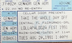 Nine Inch Nails / Jane's Addiction / Siouxsie & The Banshees / Butthole Surfers / Rollins Band / Body Count on Aug 20, 1991 [626-small]