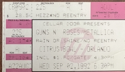 Metallica / Guns N' Roses / Faith No More on Sep 2, 1992 [635-small]