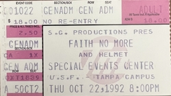 Helmet / Faith No More on Oct 22, 1992 [637-small]