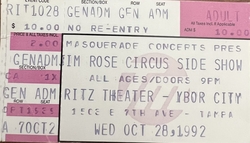 Jim Rose Circus Sideshow on Oct 28, 1992 [645-small]