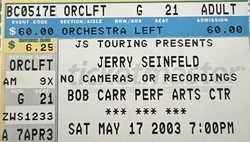 Jerry Seinfeld on May 17, 2003 [172-small]