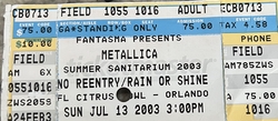 Metallica / Limp Bizkit / Linkin Park / Deftones / Mudvayne on Jul 13, 2003 [178-small]