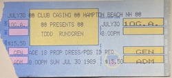 Todd Rundgren / Big Bam Boo on Jul 30, 1989 [190-small]
