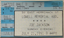 Joe Jackson / Jill Sobule on Jul 21, 1991 [195-small]