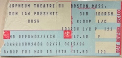 Rush / The Babys on Mar 10, 1978 [843-small]