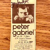 Peter Gabriel / The Call on Jul 27, 1983 [180-small]