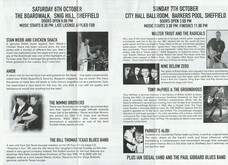 inside event leaflet, Steel City Blues Festival on Oct 7, 2001 [228-small]
