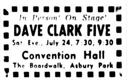 Dave Clark Five / The Honey Bees / Tony Troy / The Fairlanes on Jul 24, 1965 [455-small]