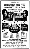 Otis Redding / Joe Tex / Gladys Knight and The Pips / Billy Stewart / The Ovations / James Phelps / Carol Fran / William Bell / Jimmy Tig on Jul 26, 1965 [459-small]