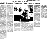 Dave Clark Five / The Honey Bees / Tony Troy / The Fairlanes on Jul 24, 1965 [473-small]