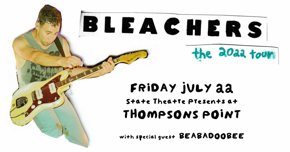 Jul 22, 2022 Bleachers / Claud at Thompson's Point Portland, Maine