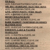 Barkmarket / Speaking Canaries / Blunder Boss on Aug 10, 1992 [998-small]