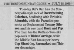 Cop Shoot Cop / Barkmarket / Thinner on Jul 20, 1993 [026-small]