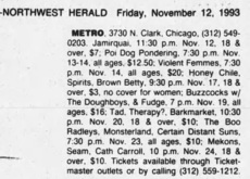 Tad / Therapy? / Barkmarket on Nov 20, 1993 [047-small]