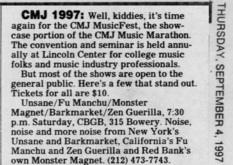 CMJ '97 Post Embryonic Bash on Sep 6, 1997 [068-small]