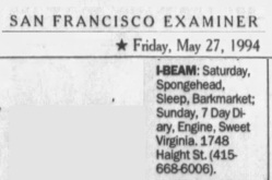 Spongehead / Sleep / Barkmarket on May 28, 1994 [153-small]