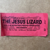 The Jesus Lizard / The Stanford Prison Experience / Tongue on Feb 13, 1998 [304-small]