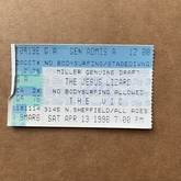 The Jesus Lizard/Skeleton Key / 6 finger satellite /  on Apr 13, 1996 [336-small]