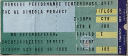 Al Di Meola Project / Allan Holdsworth on Dec 14, 1985 [372-small]