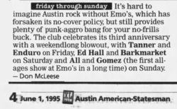 Ed Hall / Barkmarket on Jun 3, 1995 [396-small]