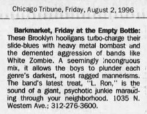 Barkmarket / Cash Money / Lustre King on Aug 2, 1996 [483-small]