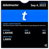 E-tickets SUCK!, Robert Plant & Alison Krauss / JD McPherson on Sep 4, 2022 [807-small]