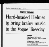 Helmet / Barkmarket on Sep 2, 1997 [109-small]