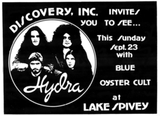 Blue Oyster Cult / Nazareth / Hydra on Sep 23, 1973 [144-small]