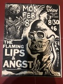 tags: Gig Poster - The Flaming Lips / Angst on Feb 8, 1988 [858-small]
