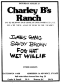 James Gang / savoy brown / Foghat / Wet Willie on Aug 25, 1973 [749-small]