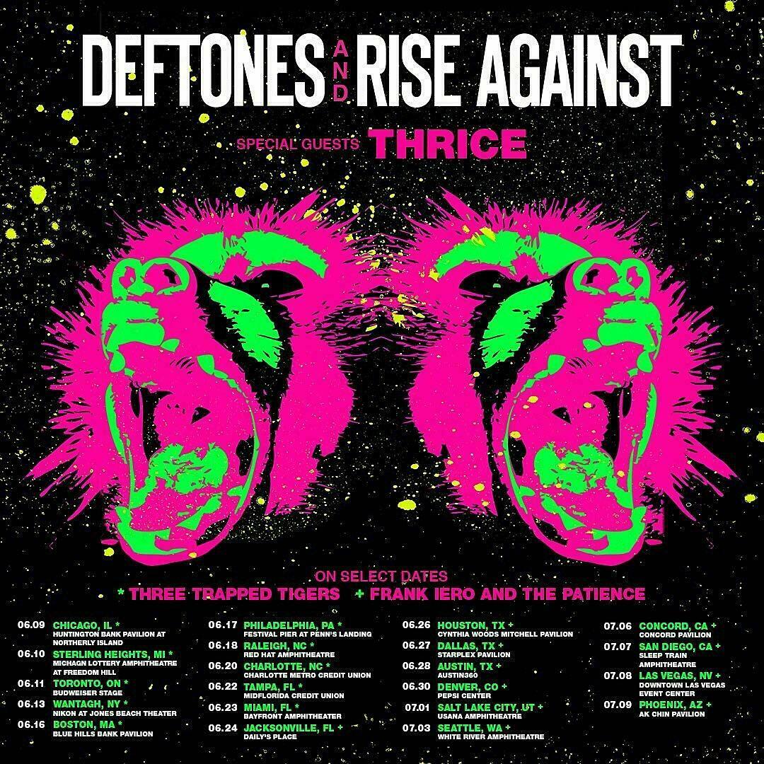 Deftones Concert & Tour History (Updated for 2022) Concert Archives