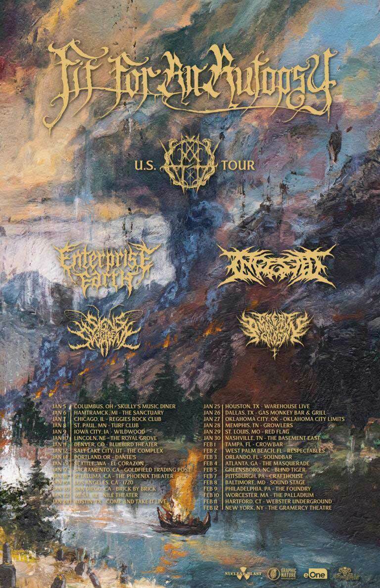 Signs Of The Swarm Concert & Tour History (Updated for 2023 2024
